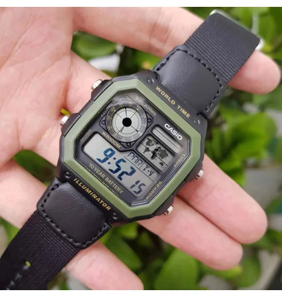 Часы мужские Casio Timeless Collection AE-1200WHB-1B