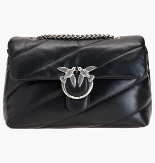 Сумка жіноча Pinko Classic Love Bag Puff Maxi Quilt - Crossbody Bag Black 1P22JCY7SRZ99O