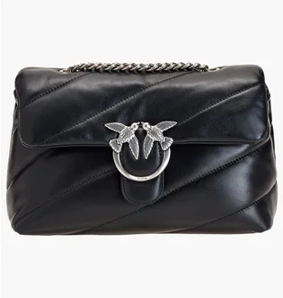 Сумка жіноча Pinko Classic Love Bag Puff Maxi Quilt - Crossbody Bag Black 1P22JCY7SRZ99O