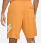 Шорти чоловічі Nike Club Alumni French Terry Orange DX0502-717