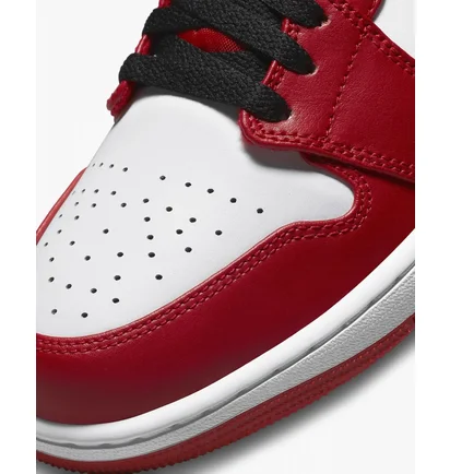 Кроссовки мужские Nike Air Jordan 1 Low Red 553558-163
