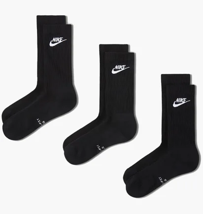 Носки мужские Nike Everyday Elevated (3 пары) Black IH8522-902