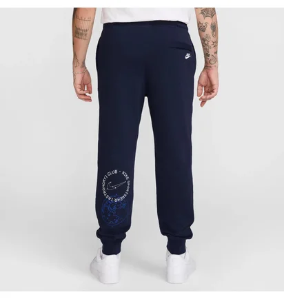 Штаны мужские Nike M Nk Club Ft Jggr Moon Gfx Blue HJ2512-451