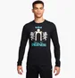 Лонгслів чоловічий Nike T-Shirtlebron Black FQ4908-010