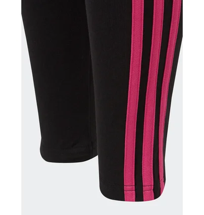 Легінси дитячі Adidas Essentials 3-Stripes Black IC3627