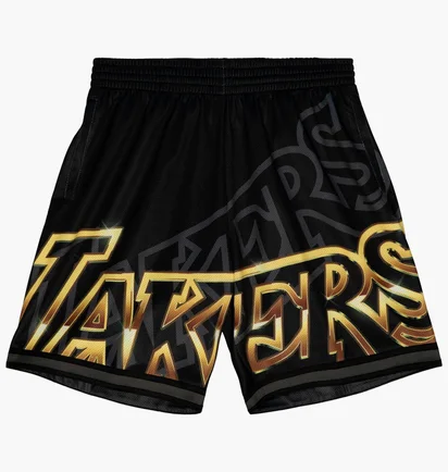 Шорти чоловічі Mitchell & Ness Nba Big Face 4.0 Fashion Short San Antonio Spurs Black Pshr1259-Sasyypppblck