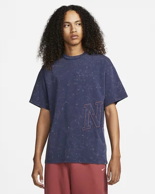 Футболка унисекс Nike T-Shirt Fadeaway Blue DX5835-410