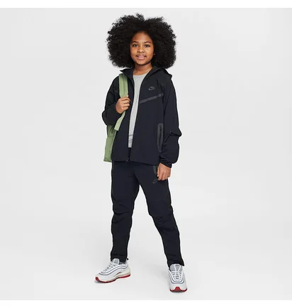 Толстовка детская Nike Sportswear Tech Fleece Black HQ8911-010