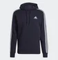 Худи мужское Adidas Essentials Fleece 3-Stripes Hoodie Blue GK9073