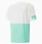 Футболка чоловіча Puma Power Colourblock White/Turquoise 673321-77