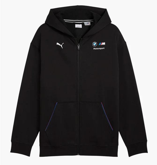 Толстовка мужская Puma Bmw M Motorsport Ess Black 633049-01