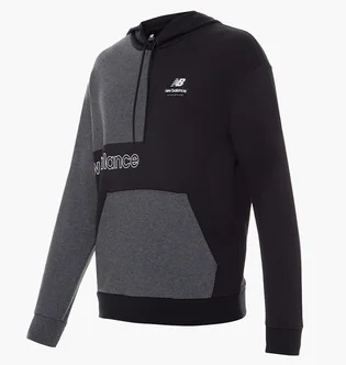 Худи мужское New Balance Nb Athletics Renew Askew Hoodie Black/Grey Mt21551Bk