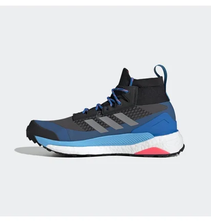 Кросівки чоловічі Adidas Terrex Free Hiker Gore-Tex Hiking Shoes Black/Blue Gz0356