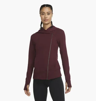 Толстовка жіноча Nike Yoga Bordo CU5321-681