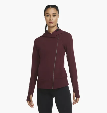 Толстовка женская Nike Yoga Bordo CU5321-681