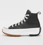Кеды женские Converse Run Star Hike Canvas Platform Leather Black A04292C