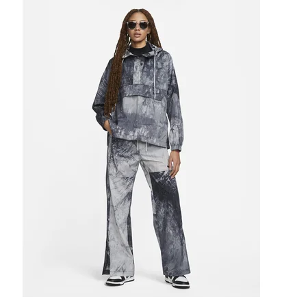 Штани жіночі Nike Nsw Wave Dye Wvn Pnt A3 Grey/Blue DX6952-010
