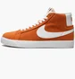 Кроссовки унисекс Nike Sb Zoom Blazer Mid Orange 864349-800