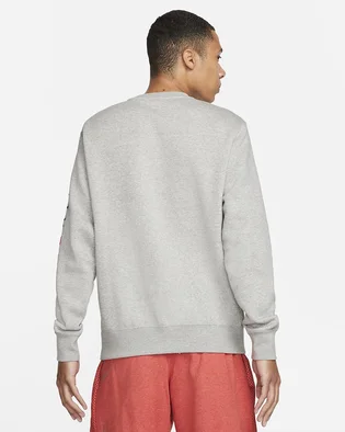 Свитшот мужской Nike Nsw Air Swoosh Crew Neck Sweatshirt Grey DN5157-063