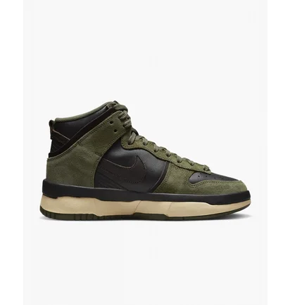 Кроссовки женские Nike Dunk High Up Olive/Black DH3718-200