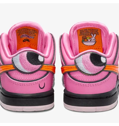 Кросівки дитячі Nike Sb Dunk Low The Powerpuff Girls Blossom Pink FZ3352-600