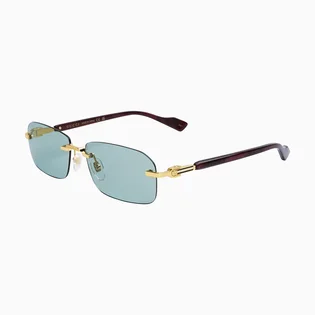 Солнцезащитные очки GUCCI Green/Brown GG1221S-003-56