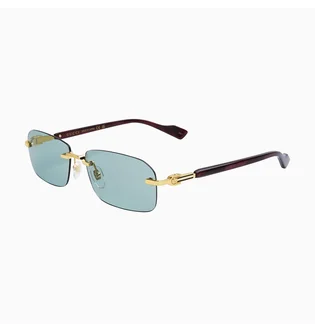 Солнцезащитные очки GUCCI Green/Brown GG1221S-003-56