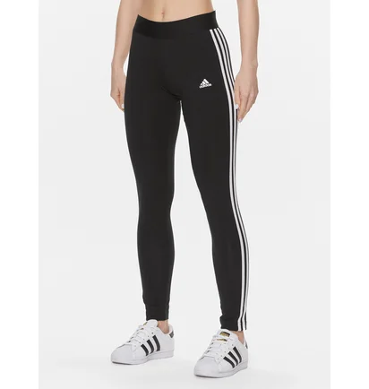 Штаны женские Adidas Loungewear Essentials 3-Stripes Black GL0723