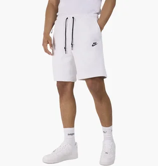 Шорты мужские Nike Tech Fleece Shorts White FB8171-051