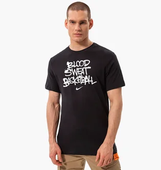 Футболка чоловіча Nike T-Shirt M Nk Df Bsb Verb Ss Tee Nba Black DN2982-010