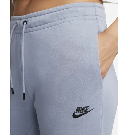 Штани жіночі Nike Essntl Pant Reg Flc Mr Light Blue Dx2320-493