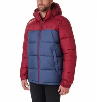Пуховик чоловічий Columbia Pike Lake Hooded Omni-Heat Blue/Red WO0020-479