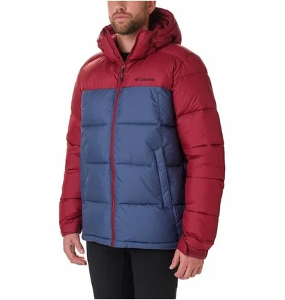 Пуховик чоловічий Columbia Pike Lake Hooded Omni-Heat Blue/Red WO0020-479