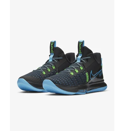 Кроссовки унисекс Nike Lebron Witness V Black Cq9380-004