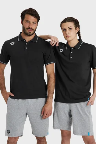 Поло унісекс Arena Team Poloshirt Solid Black 004901-500