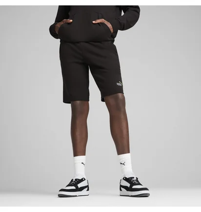 Шорти чоловічі Puma Ess 2 Color No. 1 Logo Shorts 10 Terry Black 684715-51