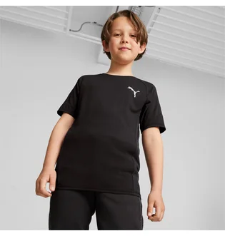 Футболка детская Puma Evostripe Youth Tee Black 676276-01