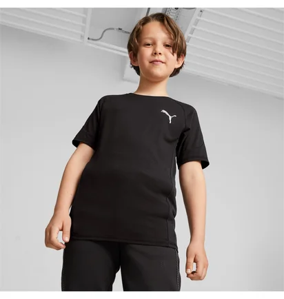 Футболка детская Puma Evostripe Youth Tee Black 676276-01