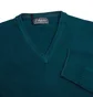 Свитшот унисекс AUSTRALIAN Sweater Merinos V Neck Turquoise LSUMA0009-320