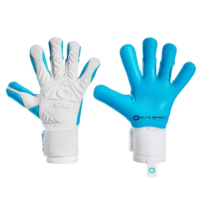 Перчатки вратарские унисекс Elite sport Elite R X Aqua 2025 Light Blue REVOLUTIONAQUA.WHITE