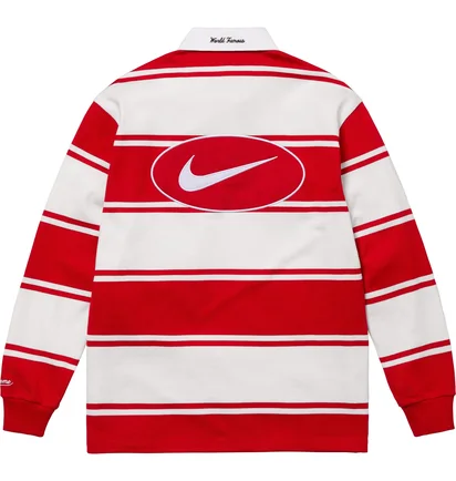 Свитшот мужской Nike Supreme Stripe Red/White HF9641-657