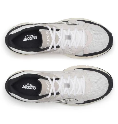 Кроссовки унисекс Saucony Ride Millennium Suede White/Black S70856-4