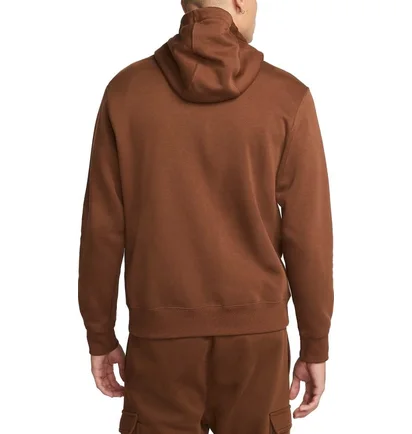 Худі чоловіче Nike Nsw Club Hoodie Po Bb Brown Bv2654-259