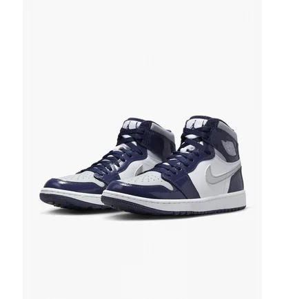 Кроссовки мужские Air Jordan 1 High G Blue/White Dq0660-100