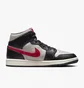 Кросівки жіночі Air Jordan Air 1 Mid Shoes White/Black BQ6472-060