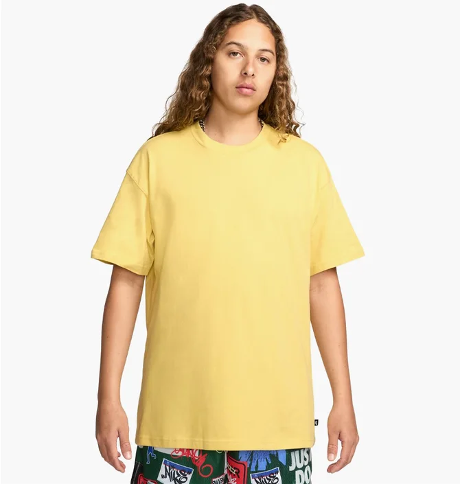 Футболка мужская Nike Msb Tee Essentials Yellow DB9975-700