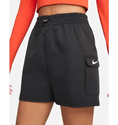 Шорты женские Nike Nsw Swsh Short Wvn Su Black FJ4887-010