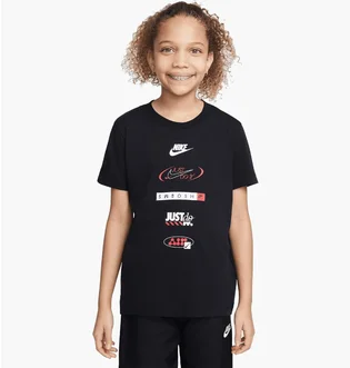 Футболка детская Nike Tee Logos Black HM5662-010