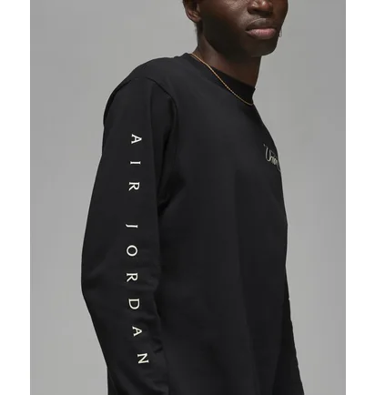 Лонгслив мужской Air Jordan Long Sleeve T-Shirt X Union La Black DV7341-010