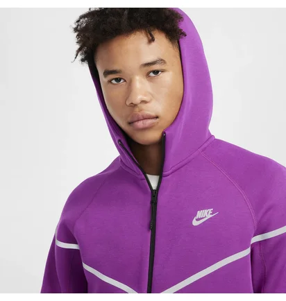 Толстовка детская Nike Tch Ssnl Tf+Wr Fz Violet FZ0754-505